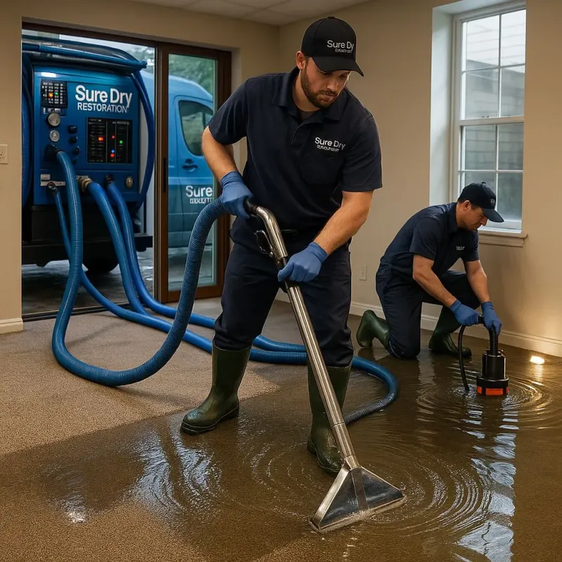Water Extraction and Removal process in Sandoval, IL